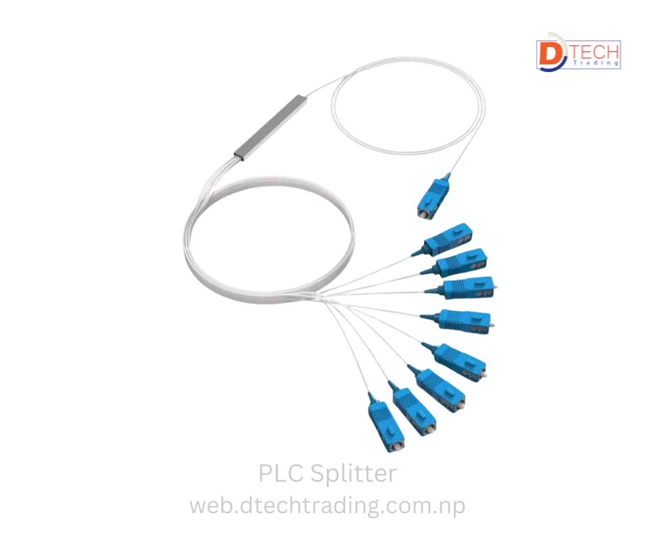 1*8 PLC Splitter SC / UPC  With Connector